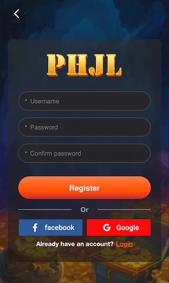 💥Step 2: Please provide account registration information